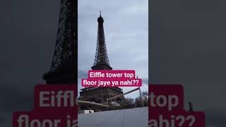 Eiffel tower top floor