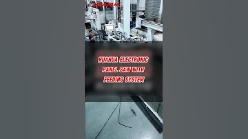 HUAHUA Electronic Panel Saw With Feeding System