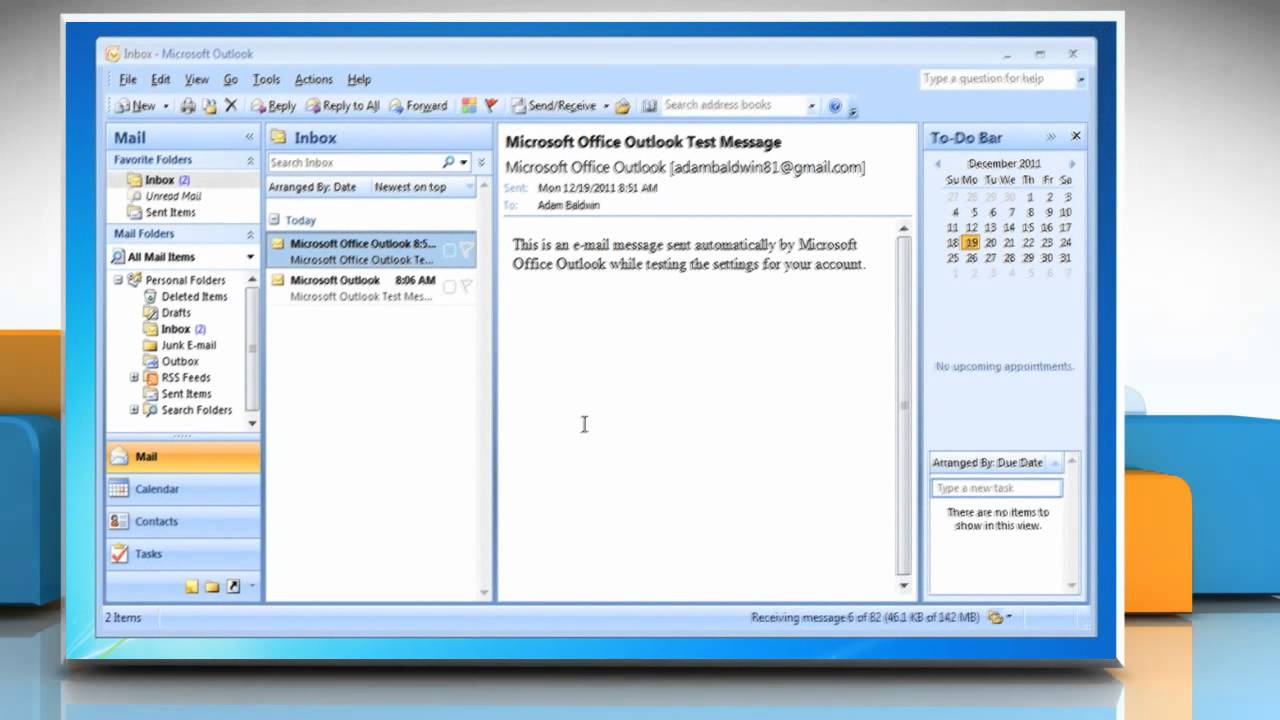 how to set up outlook email account on windows 7