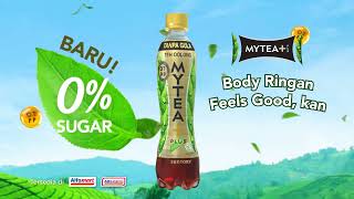 BARU! MYTEA+ No Sugar dengan OTPP, Bikin Kamu #BodyRinganFeelsGoodKan