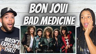 Download Lagu SURPRISED US!| FIRST TIME HEARING Bon Jovi -  Bad Medicine REACTION MP3