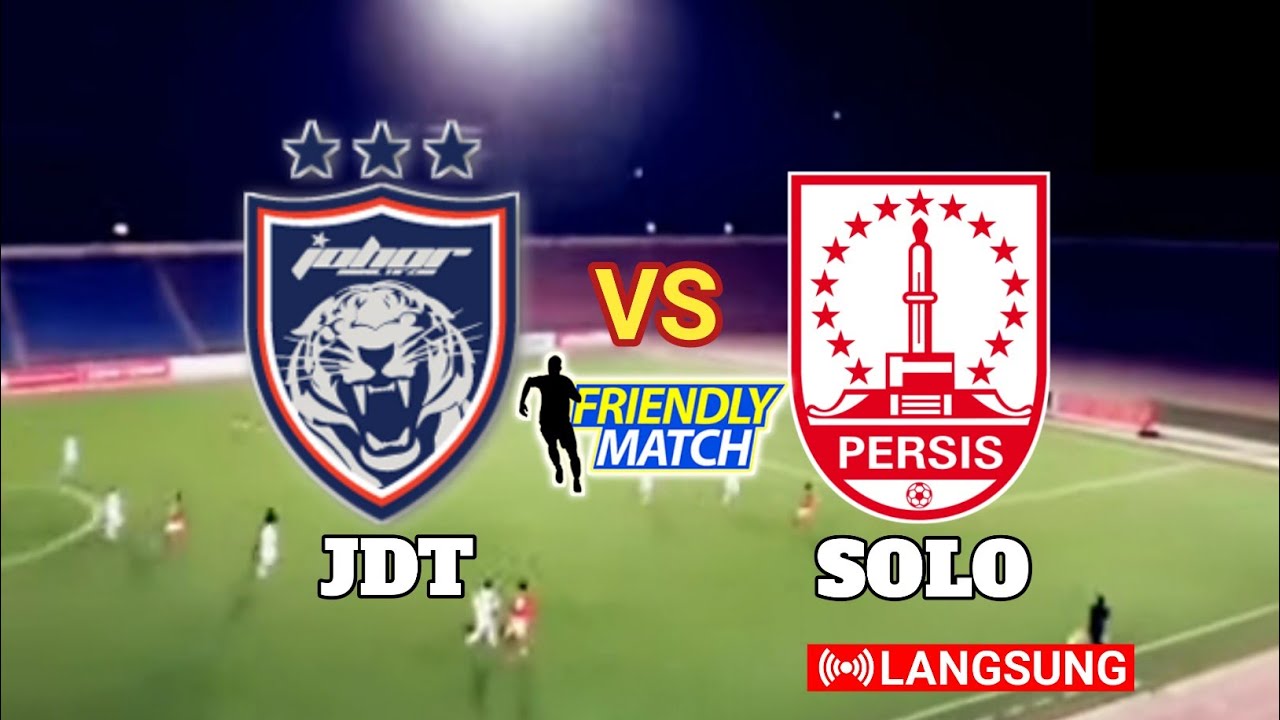 INTERNATIONAL CLUB FRIENDLY MATCH (12/11) FT: Johor Darul Tazim 🇲🇾 1️⃣ -  1️⃣ 🇮🇩 Persis Solo 📸 Persis Solo