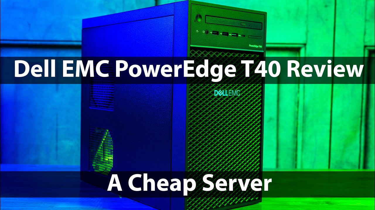 server dell ราคา  New Update  Dell EMC PowerEdge T40 Review A Cheap Server