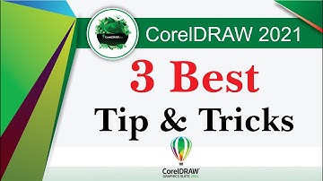 CorelDraw 2021 3.Unique Tips & Tricks Crop, Tiles, and Fonts to text tutorial by, Amjad