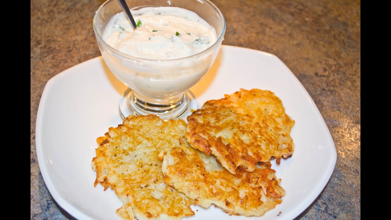 How To Make Classic Potato Pancakes Recipe Youtube