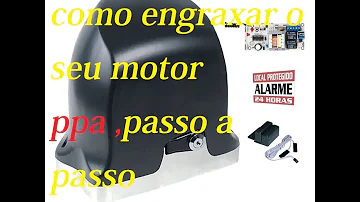 O que é bom para lubrificar portão eletrônico?