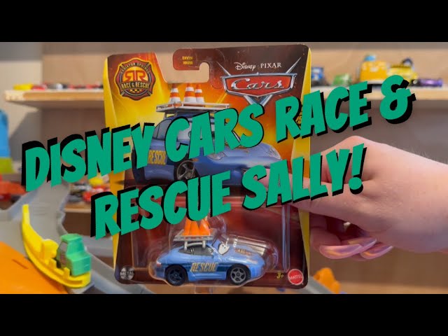 カーズ　ディズニー　レース&レスキュー - サリー Disney Cars Mattel Race & Rescue Sally! - YouTube