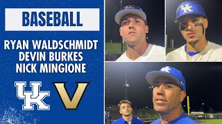 Nick Mingione and players talk Kentucky’s 10-5 win over Vanderbilt