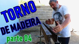FABRICANDO UM TORNO DE MADEIRA parte 04 visita ao ferro velho