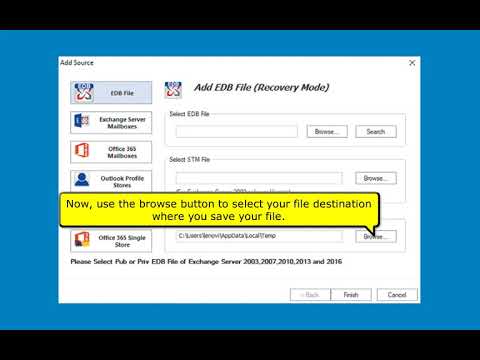 Exchange Server Backup Tool Restore Exchange Server mailboxes into PST