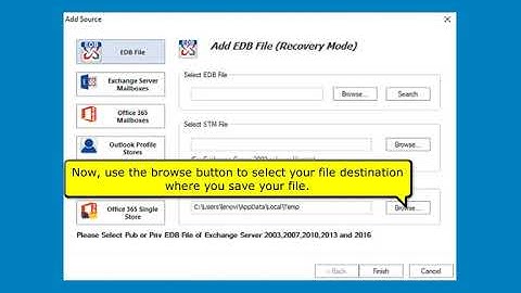 Exchange Server Backup Tool Restore Exchange Server mailboxes into PST