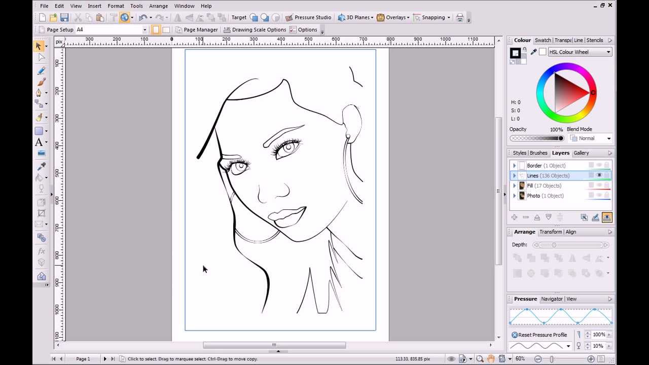 coreldraw drawing