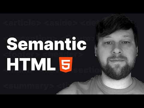 When to Use Semantic HTML Elements Instead of Divs #tryminim