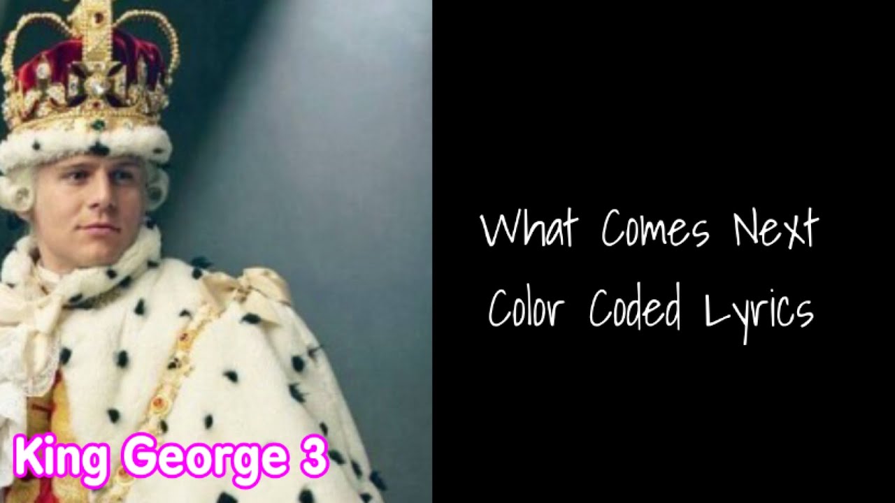 What Comes Next || Hamilton || Color Coded Lyrics [1-21] - YouTube