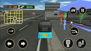 City Tuk Tuk Driver Simulator 2018   Rickshaw City Game - Android Games screenshot 2