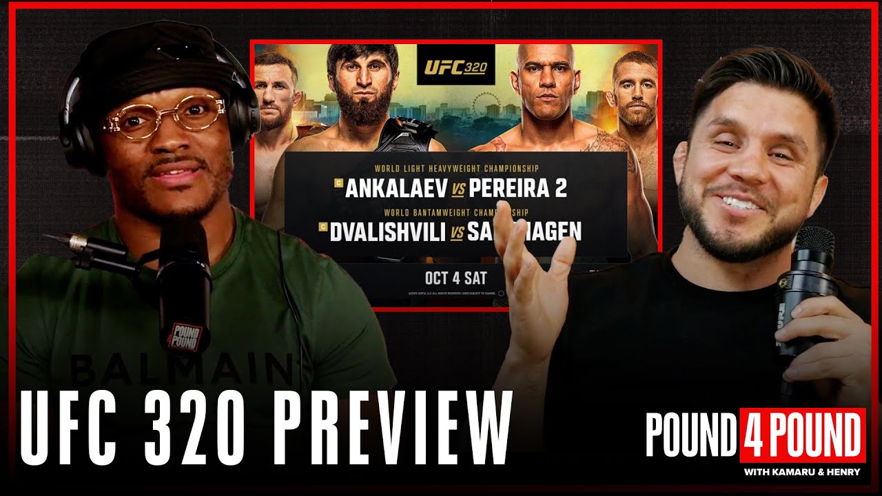 UFC 320 PREVIEW, WEEKLY NEWS, Wanderlei KO, Ankalaev v Pereira 2, Merab vs Sandhagen | Pound4Pound