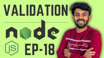 Validations in Express JS App | Node.js Ep - 18 | code io - Tamil