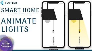 Smart Home - Living Room | Flutter UI