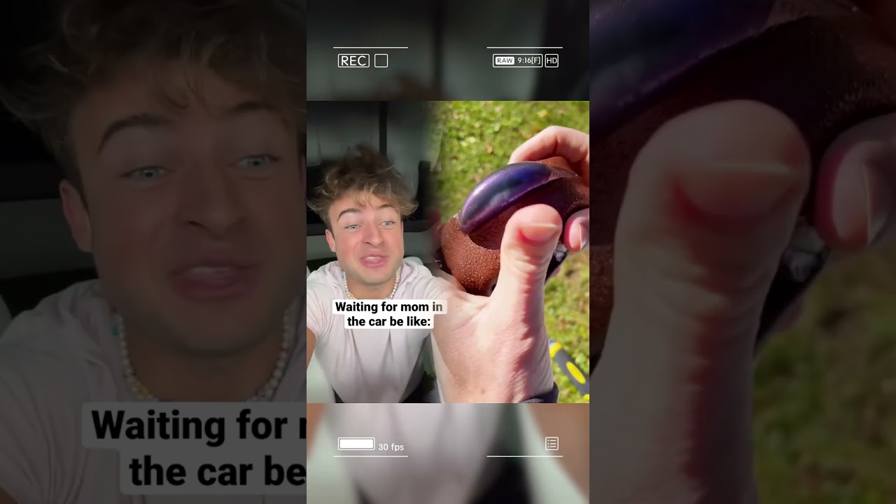 WAITING FOR MOM IN THE CAR BE LIKE ¡