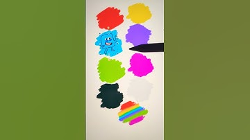 Which Is your Favorite color #procreate #shorts #Numberblocks
