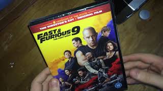 Fast & Furious 9 Uk Dvd Unboxing 2021 The Fast Saga