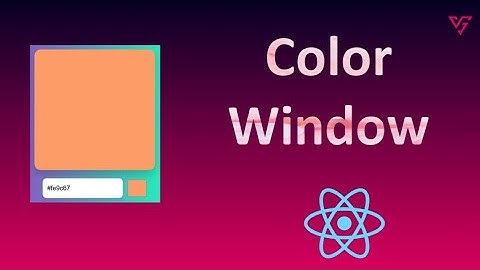 Let’s Build a Color Picker App Using React JS | React Beginner Project Tutorial 2025