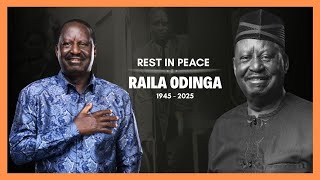 LIFE AND TIMES OF RAILA ODINGA