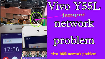 vivo y55L network problem ll vivo 1603  network not warking only one point solutions@rafiq mobile