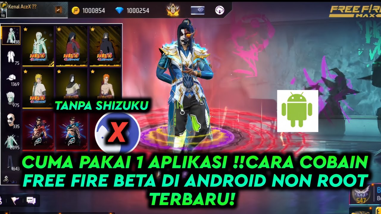 BISA MAIN‼️CARA DOWNLOAD FF BETA TERBARU 2025 TERMUDAH‼️WORK ALL ANDROID  MEDIAFIRE NO ROOT