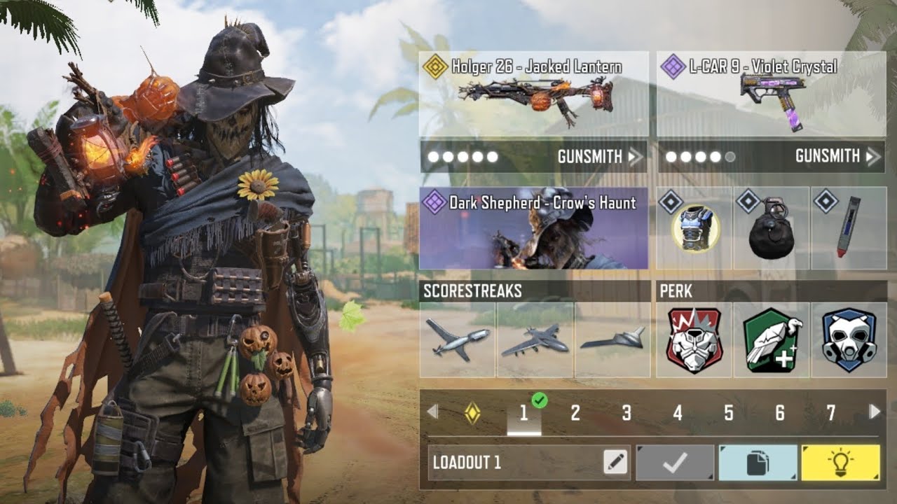 Dark Shepherd - Crows Haunt | Legendary Holger 26 - Jacked Lantern | Call Of Duty Mobile Gameplay