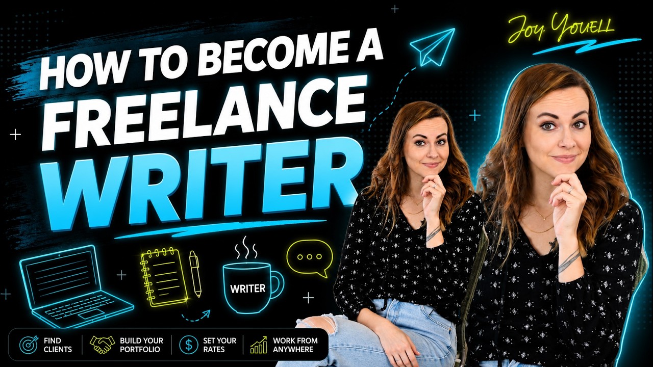 How to Become a Freelance Writer - YouTube