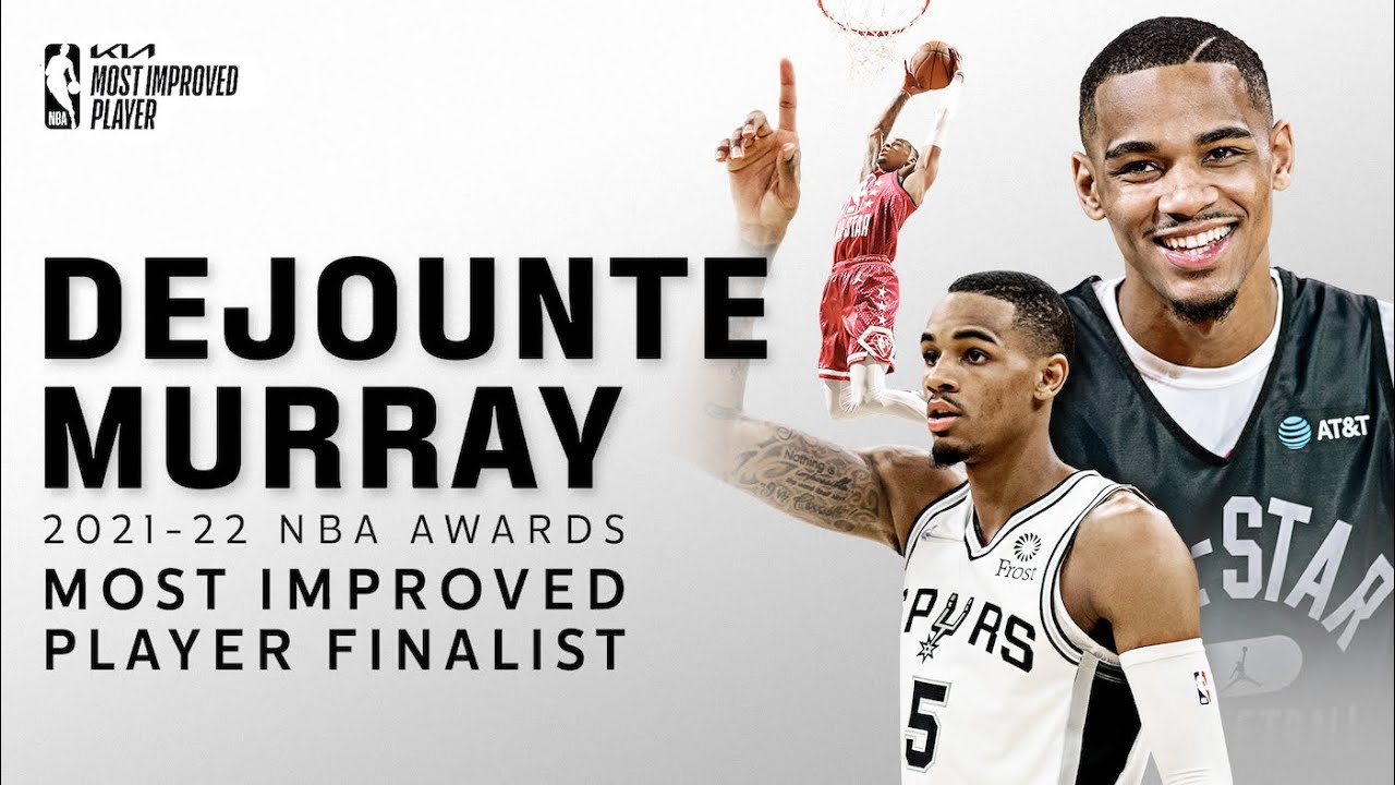 San Antonio Spurs Guard Dejounte Murray Named Finalist for 2021-22 NBA Most  Improved Player Award