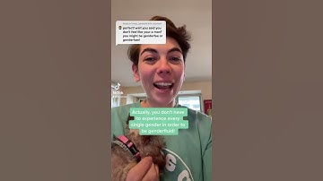 PSA: genderfluid people don’t need to experience every gender! #shorts | LGBTQ+ TikTok | Non-Binary