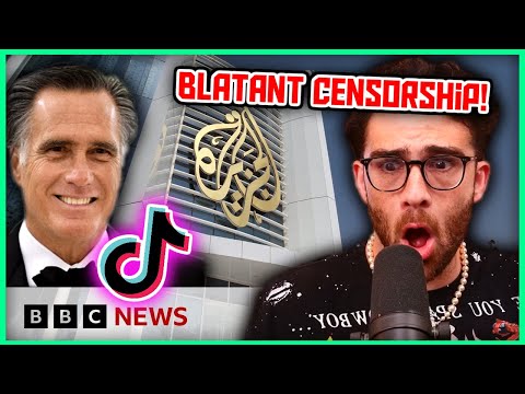 Thumbnail for Israel Bans Al Jazeera & Mitt Romney Praises TikTok Ban | Hasanabi Reacts to BBC