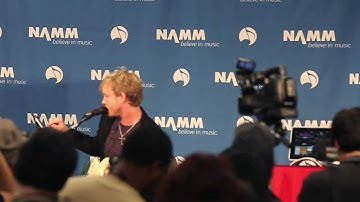 Kenny Wayne Shepherd opens NAMM 2012 with AmpKit LiNK HD