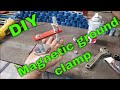How to build a magnetic ground clamp for mig welder out of scrap : invention tool