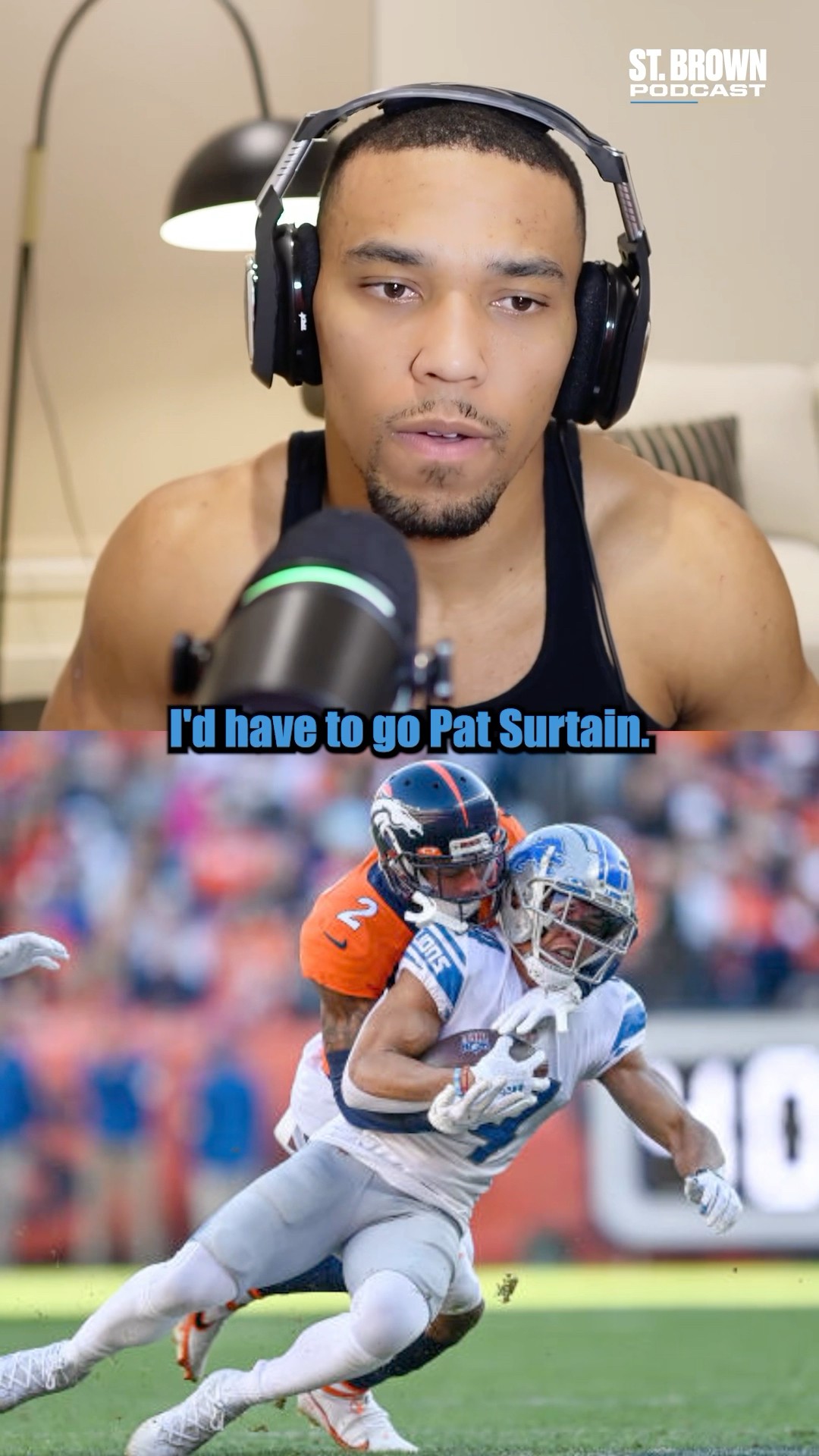 The best CB Amon-Ra and Equanimeous St. Brown have gone against ?