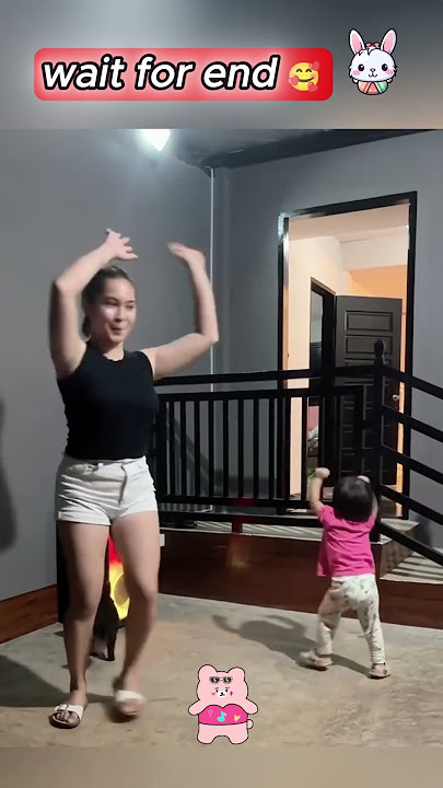 Cutest Waka Waka Dance 💃| wait for end #viral #shorts