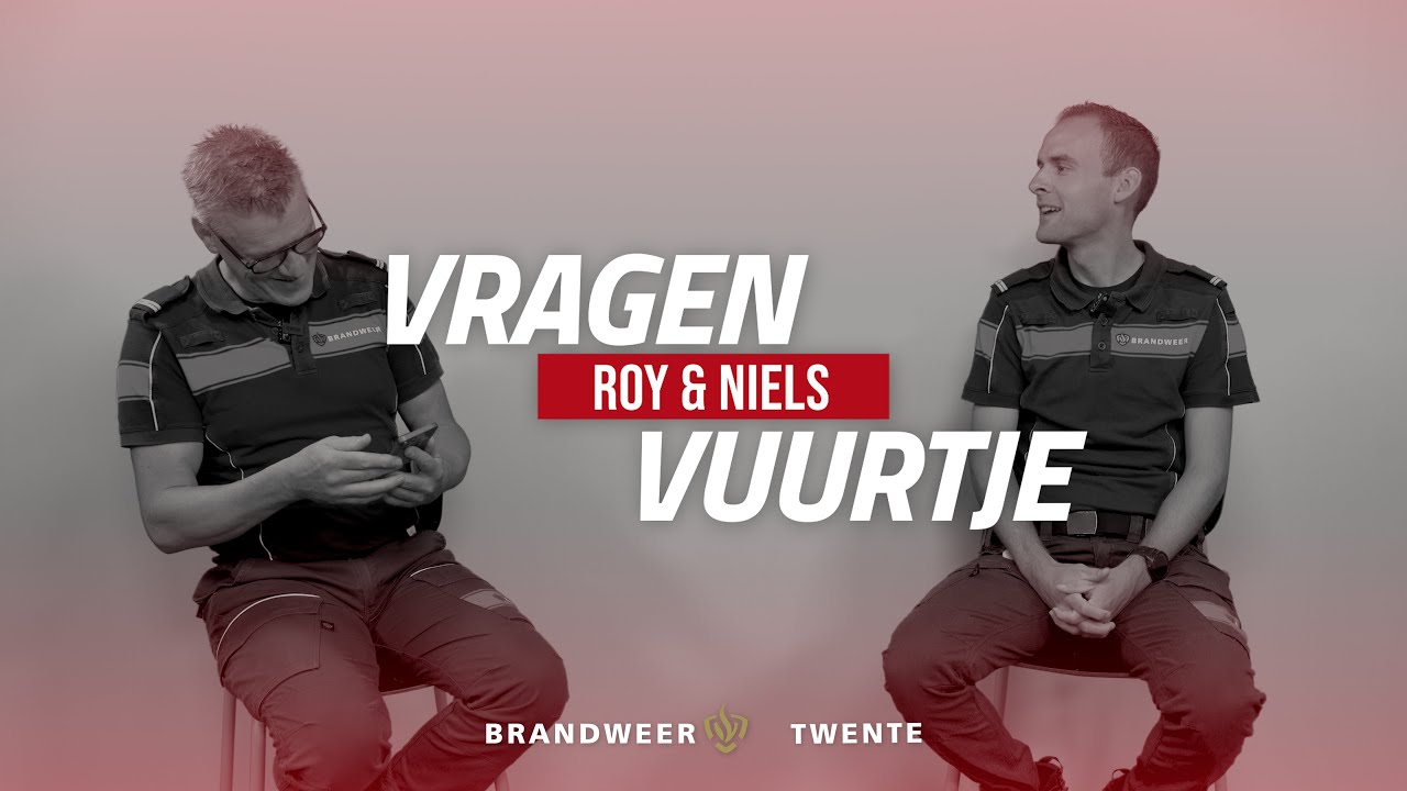 Vragenvuurtje #4 Roy & Niels - Brandweer Twente