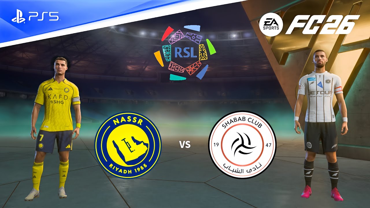 ФК 26 - Аль-Наср против Аль-Шабаб | Полный матч сезона 25/26 Саудовской Профессиональной лиги | P...