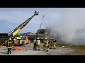 Grobrand wohnhaus in paderborn in flammen