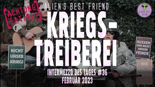 KRIEGSTREIBEREI - Intermezzo des Tages #36 - Alien&#39;s Best Friend - Udo Jürgens - Satire