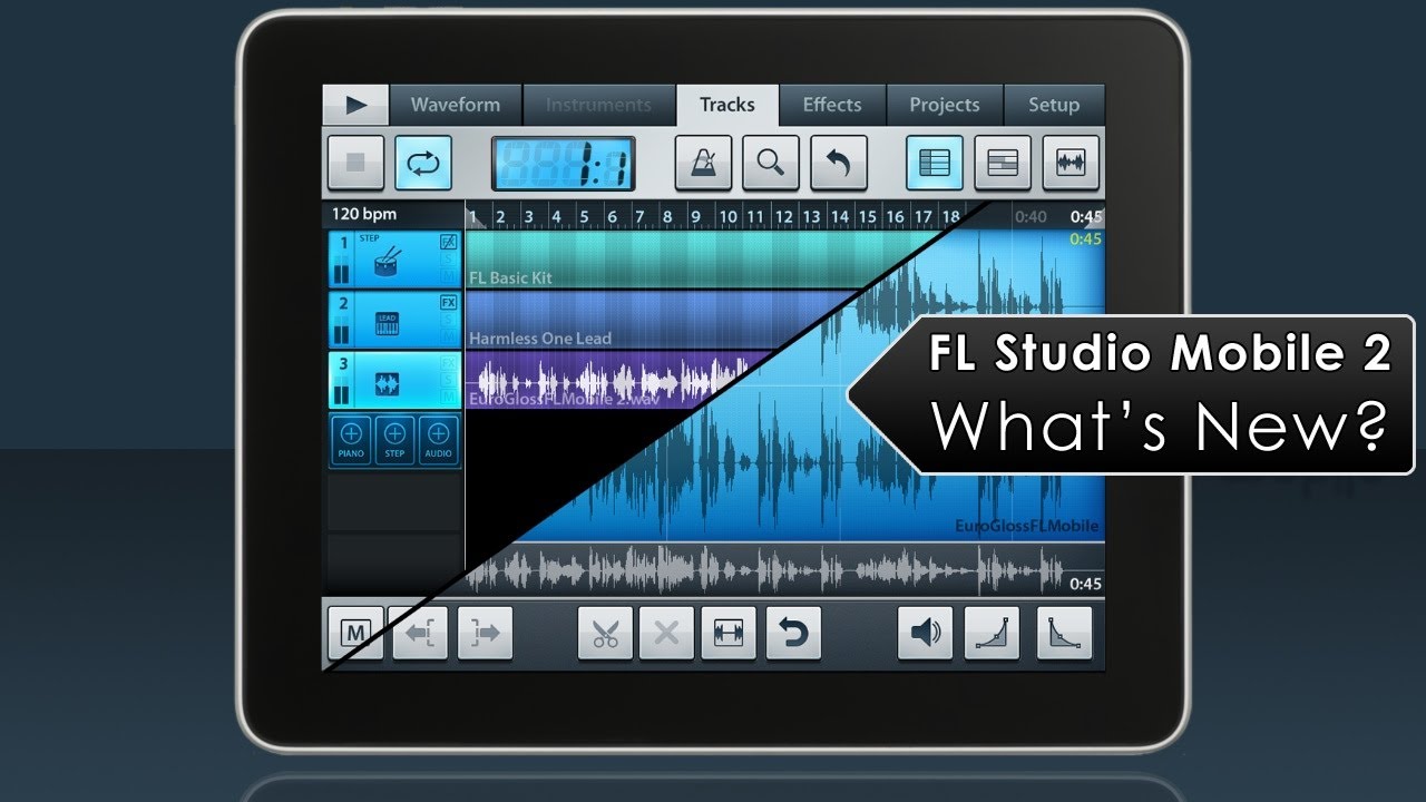 FL Studio Mobile HD iPad app reviewFL Studio Mobile HD