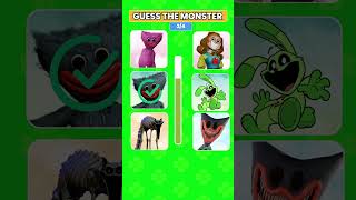 Guess The Monsters By VOICE | Poppy Playtime Chapter 3 | The Smiling Critters #shorts #poppyplaytime