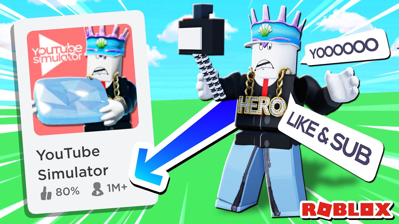 I Made A Youtube Simulator Game In Roblox Youtube - roblox youtube simulator