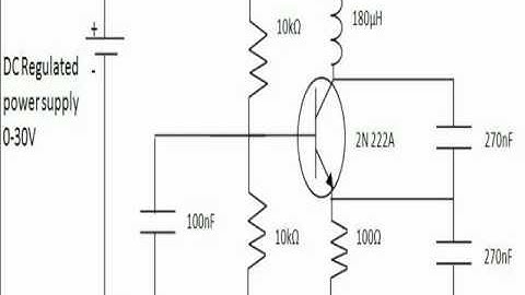 Colpitts oscillator design