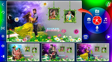 beautiful nature style love lyrical status || WhatsApp status video creating with kinemaster