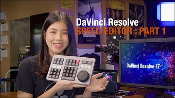 Digital OZ - "DaVinci Resolve Speed Editor"  Part 1 (DaVinci Resolve Control Panel Series)
