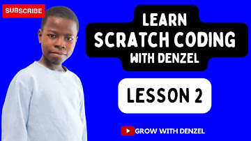 Week 2 Lesson: Scratch Programming with Denzel #scratch #scratchcoding #kidscodingclasses #kids