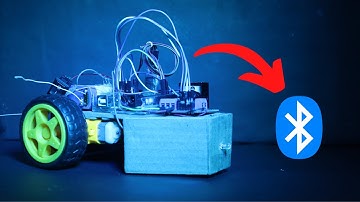Making Bluetooth Car By Arduino UNO, HC-05 Bluetooth module || Arduino Projects 26